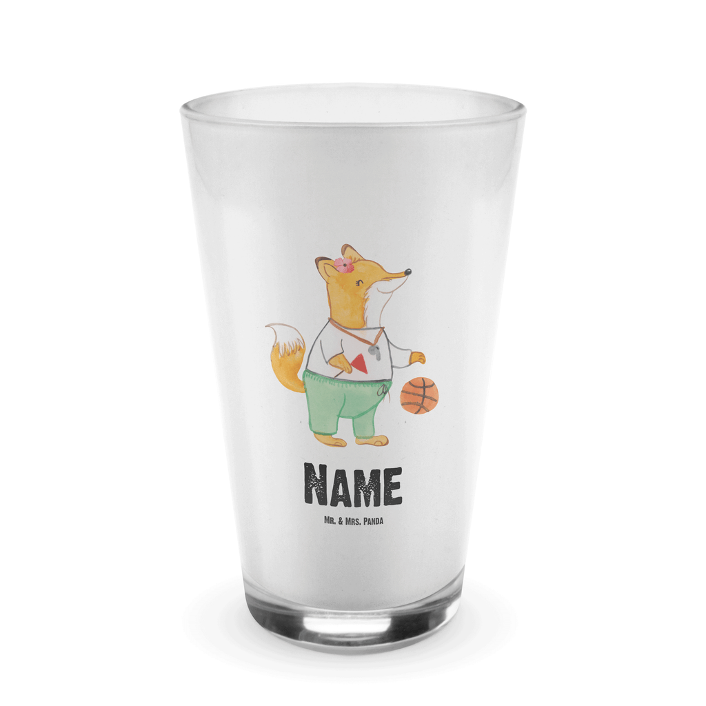 Personalisiertes Glas Basketballtrainerin mit Herz Bedrucktes Glas, Glas mit Namen, Namensglas, Glas personalisiert, Name, Bedrucken, Beruf, Ausbildung, Jubiläum, Abschied, Rente, Kollege, Kollegin, Geschenk, Schenken, Arbeitskollege, Mitarbeiter, Firma, Danke, Dankeschön, Basketballtrainerin, Basketball, Sport, Ballsport, Basketballcoach, Basketballerin, Verein