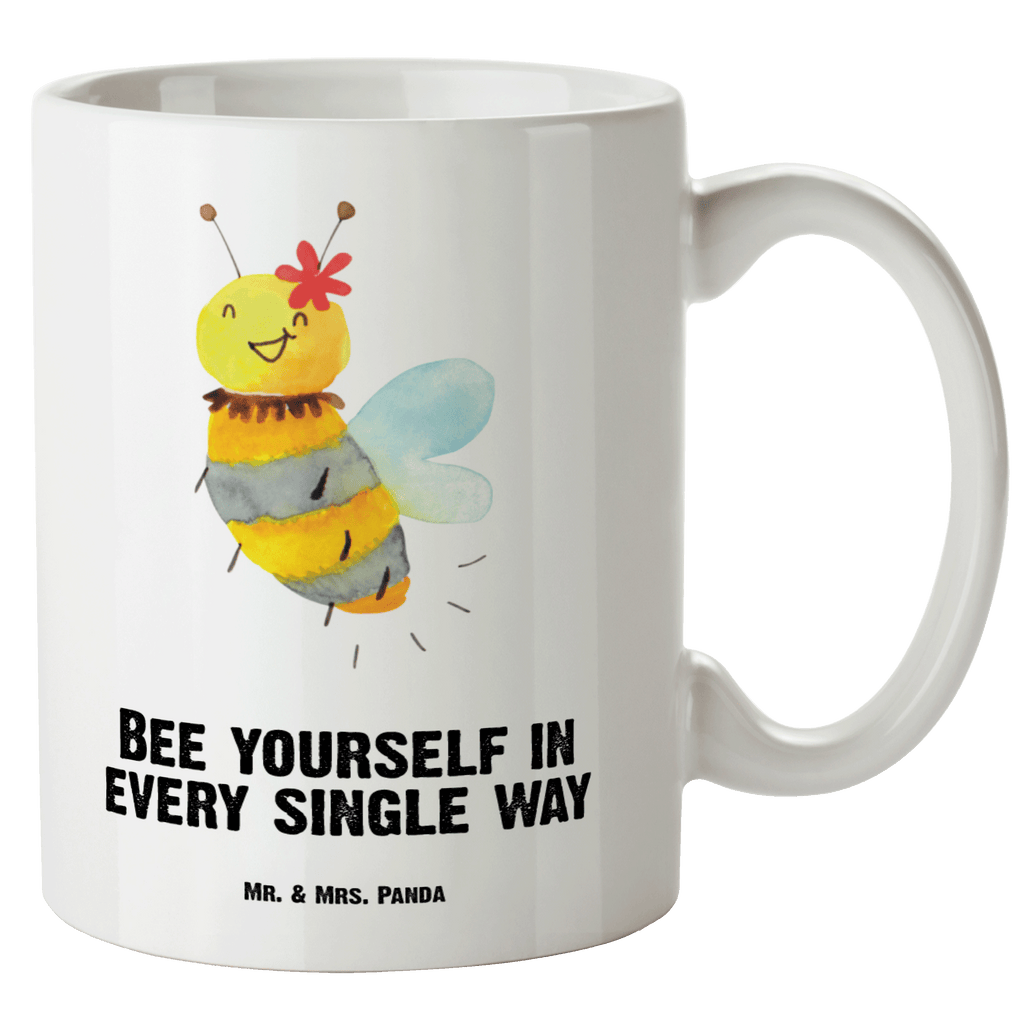 XL Tasse Biene Blume XL Tasse, Große Tasse, Grosse Kaffeetasse, XL Becher, XL Teetasse, spülmaschinenfest, Jumbo Tasse, Groß, Biene, Wespe, Hummel