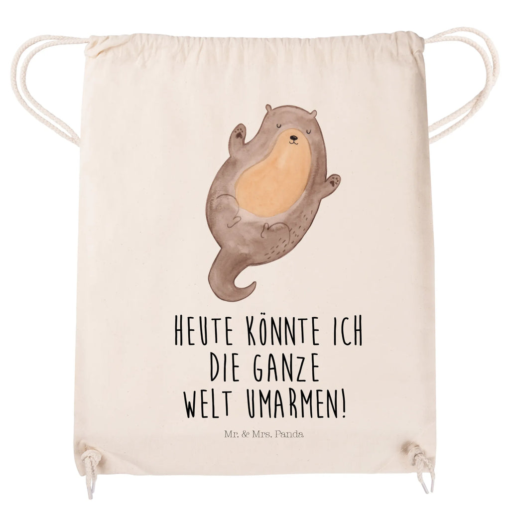 Sportbeutel Otter Umarmen Sportbeutel, Turnbeutel, Beutel, Sporttasche, Tasche, Stoffbeutel, Sportbeutel Kinder, Gymsack, Beutel Rucksack, Kleine Sporttasche, Sportzubehör, Turnbeutel Baumwolle, Otter, Fischotter, Seeotter, Otter Seeotter See Otter