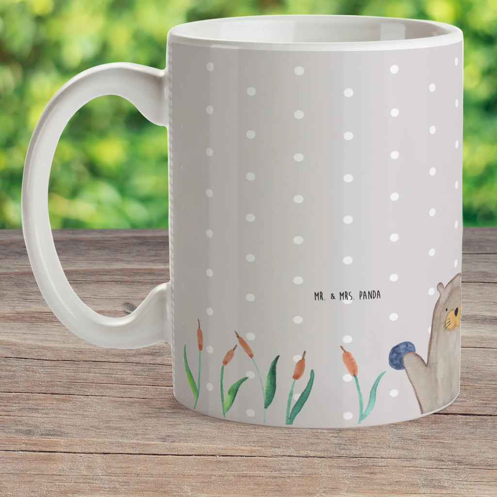 Kindertasse Otter Stein Kindertasse, Kinder Tasse, Kunststoff Tasse, Kindergarten Tasse, Trinkbecher, Camping Becher, Kaffeetasse, Kunststoffbecher, Kindergartenbecher, Outdoorgeschirr, Kunststoffgeschirr, Reisebecher, Reisetasse, Kinderbecher, Bruchfeste Tasse, Bruchsichere Tasse, Plastik Tasse, Plastiktasse, Otter, Fischotter, Seeotter, Otter Seeotter See Otter