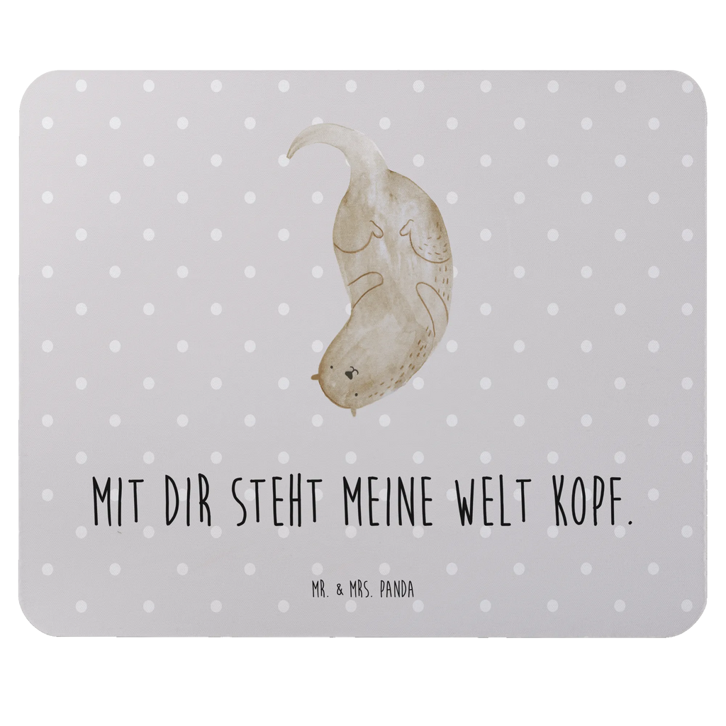 Mauspad Otter kopfüber Mousepad, Computer zubehör, Büroausstattung, PC Zubehör, Arbeitszimmer, Mauspad, Einzigartiges Mauspad, Designer Mauspad, Mausunterlage, Mauspad Büro, Otter, Fischotter, Seeotter, Otter Seeotter See Otter