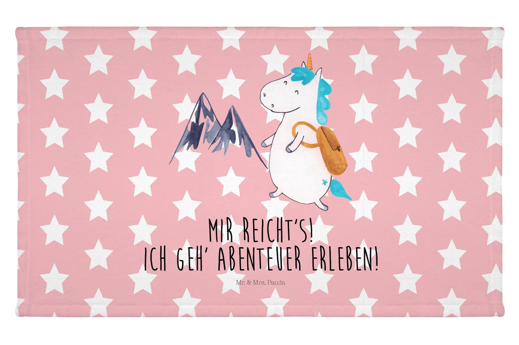 Handtuch Einhorn Bergsteiger Handtuch, Badehandtuch, Badezimmer, Handtücher, groß, Kinder, Baby, Einhorn, Einhörner, Einhorn Deko, Pegasus, Unicorn, Bergsteiger, Abenteuer, Berge, Abenteurer, Weltenbummler, Weltreise, Reisen, Urlaub, Entdecker