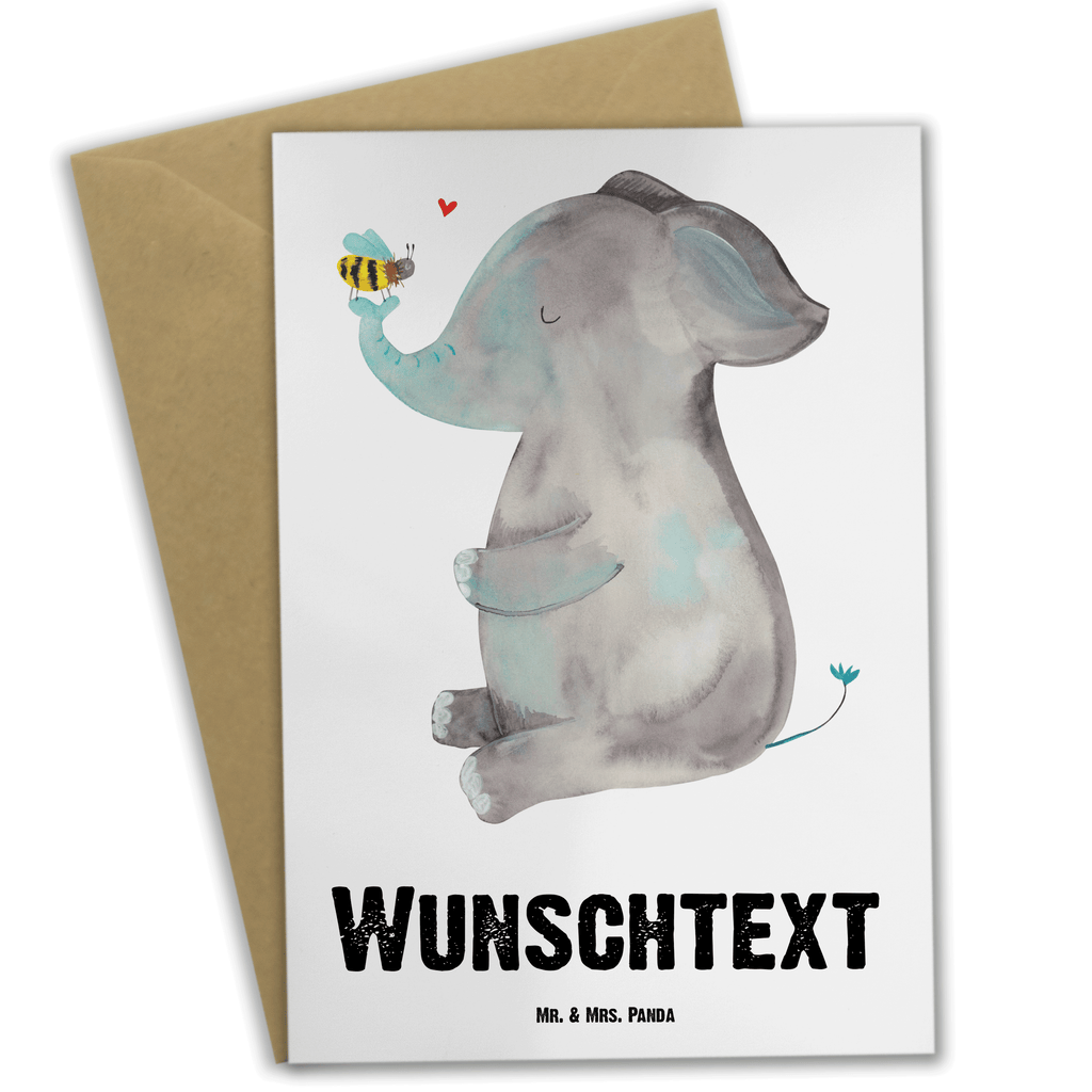 Personalisierte Grußkarte Elefant & Biene Personalisierte Grußkarte, Personalisiertere Klappkarte, Personalisierte Einladungskarte, Personalisierte Glückwunschkarte, Personalisierte Hochzeitskarte, Personalisierte Geburtstagskarte, Grußkarte mit Namen, Grußkarte selber drucken, Grußkarte selbst gestalten, Grußkarte mit persönlichen Nachrichten, Grußkarte als Geldgeschenk, Grußkarten personalisiert, Personalisierte Karte, Tiermotive, Gute Laune, lustige Sprüche, Tiere, Elefant, Biene, Liebe, Liebesbeweis, Jahrestag, Liebesgeschenk, Heiratsantrag, Hochzeitsgeschenk, Liebesspruch