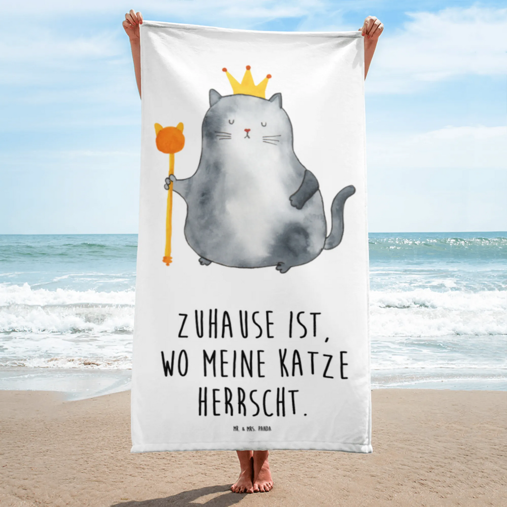 XL Badehandtuch Katze König Handtuch, Badetuch, Duschtuch, Strandtuch, Saunatuch, Katze, Katzenmotiv, Katzenfan, Katzendeko, Katzenfreund, Katzenliebhaber, Katzenprodukte, Katzenartikel, Katzenaccessoires, Katzensouvenirs, Katzenliebhaberprodukte, Katzenmotive, Katzen, Kater, Mietze, Cat, Cats, Katzenhalter, Katzenbesitzerin, Haustier, König, Königin, Queen, Familie, Mietzhaus, Wohnung, erste eigenen Wohnung, Umzug, Einzug