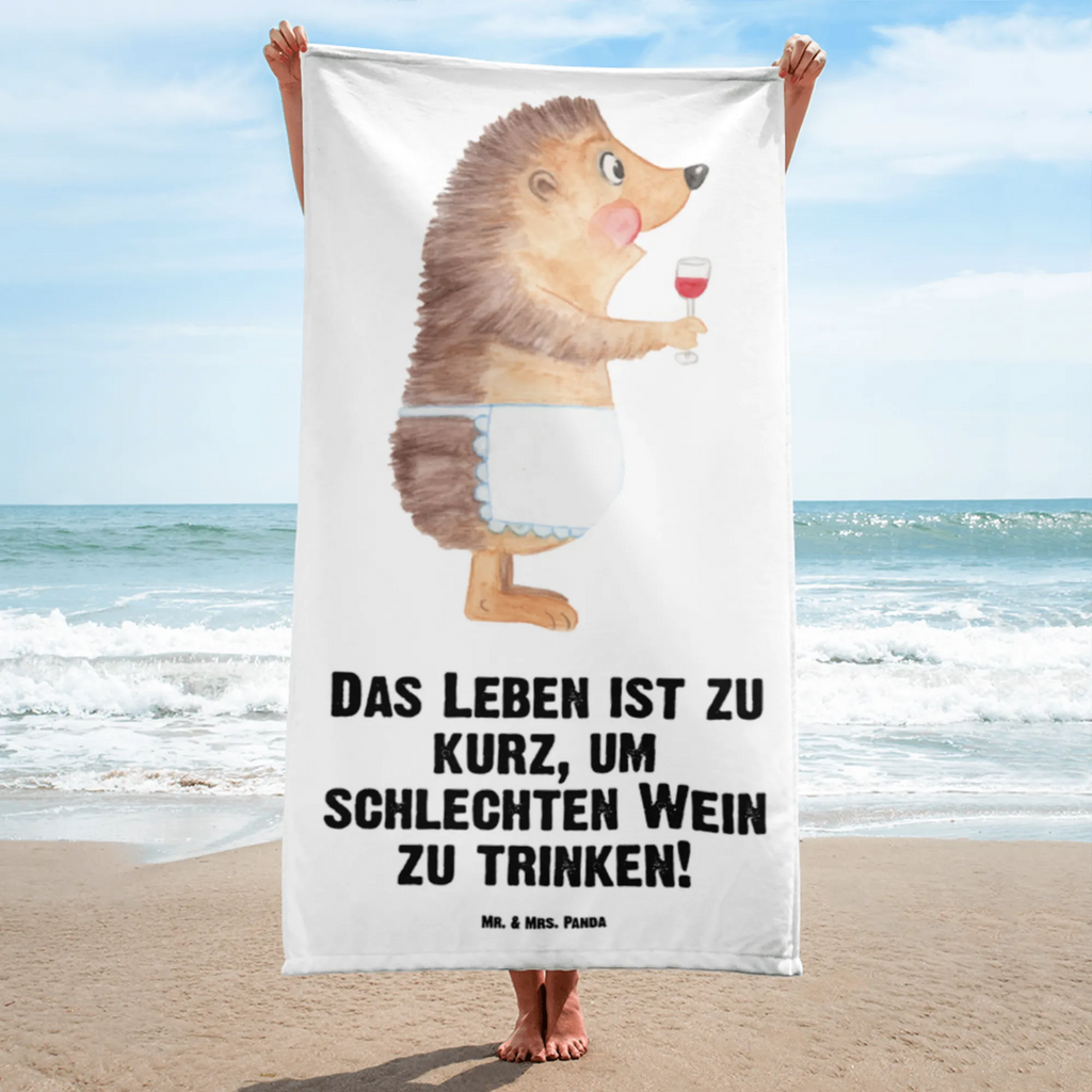 XL Badehandtuch Igel Wein Handtuch, Badetuch, Duschtuch, Strandtuch, Saunatuch, Tiermotive, Gute Laune, lustige Sprüche, Tiere, Wein Spruch, Igel, Geschenk Weintrinker, Geschenk Weinliebhaber, Wein Deko, Weinglas, Rotwein, Weißwein, Wein trinken