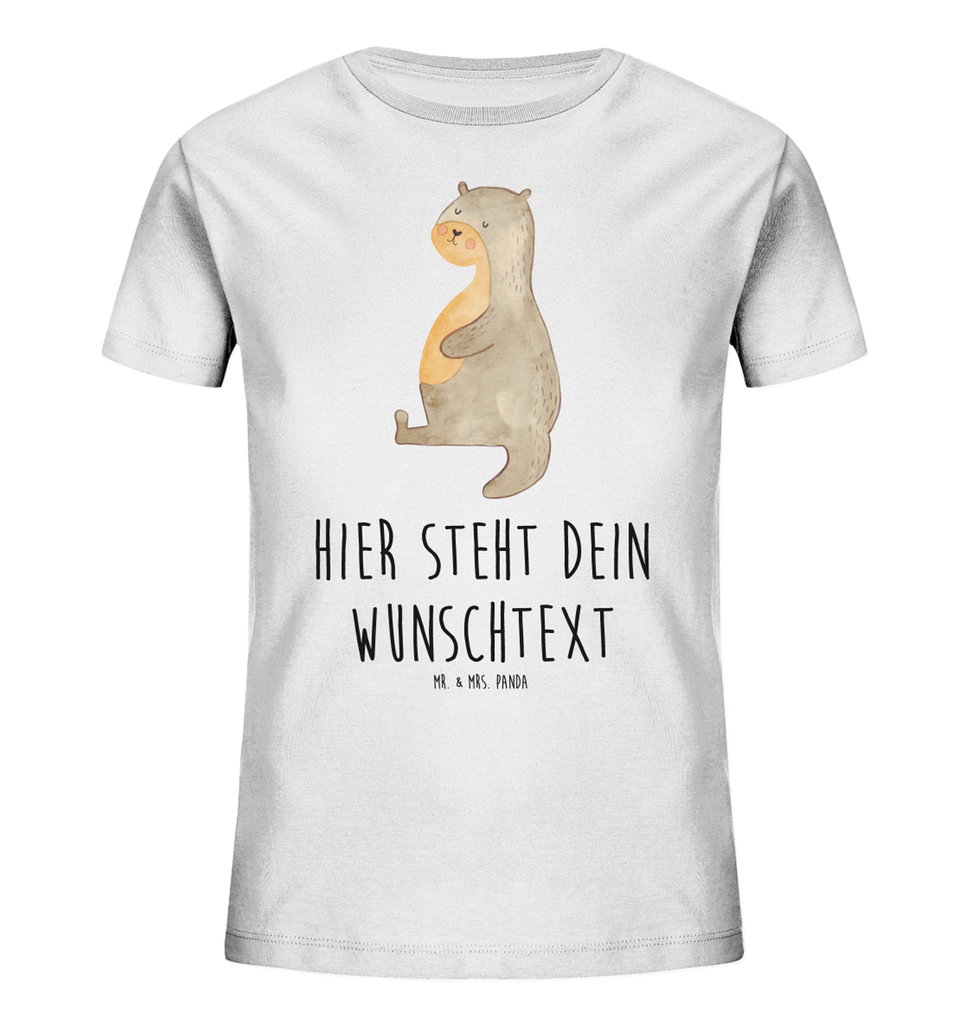 Personalisiertes Kinder T-Shirt Otter Bauch Personalisiertes Kinder T-Shirt, Otter, Fischotter, Seeotter, Otter Seeotter See Otter