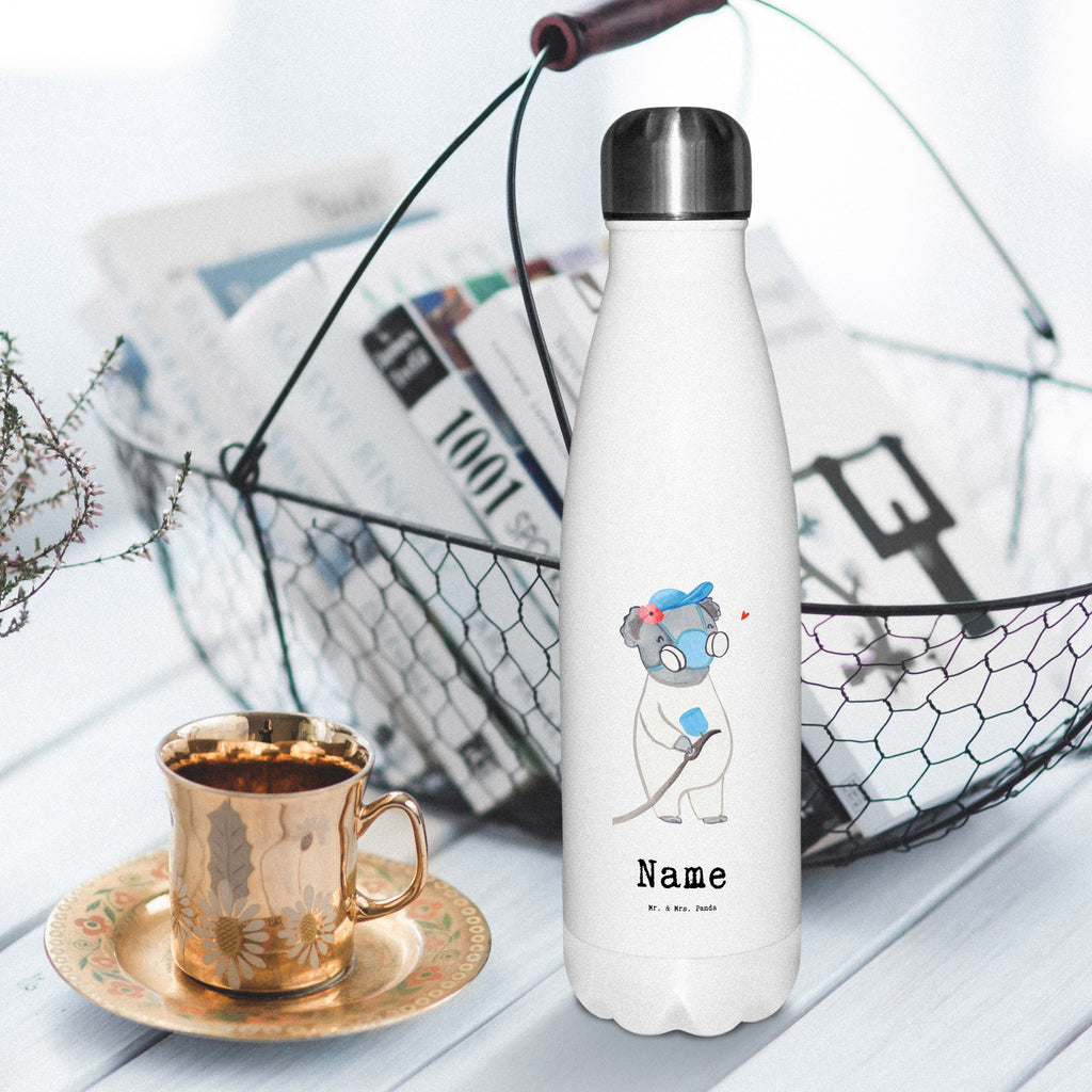 Personalisierte Thermosflasche Lackiererin mit Herz Personalisierte Isolierflasche, Personalisierte Thermoflasche, Personalisierte Trinkflasche, Trinkflasche Mit Namen, Wunschname, Bedrucken, Namensflasche, Beruf, Ausbildung, Jubiläum, Abschied, Rente, Kollege, Kollegin, Geschenk, Schenken, Arbeitskollege, Mitarbeiter, Firma, Danke, Dankeschön, Lackiererin, Lackierermeisterin, Werkstatt Lackiererin, Gesellenprüfung