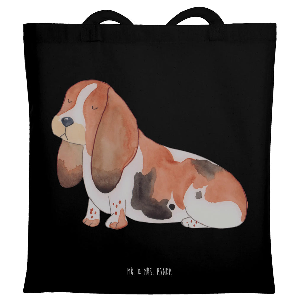 Tragetasche Hund Basset Hound Beuteltasche, Beutel, Einkaufstasche, Jutebeutel, Stoffbeutel, Tasche, Shopper, Umhängetasche, Strandtasche, Schultertasche, Stofftasche, Tragetasche, Badetasche, Jutetasche, Einkaufstüte, Laptoptasche, Hund, Hundemotiv, Haustier, Hunderasse, Tierliebhaber, Hundebesitzer, Sprüche, Basset Hound, Basset, Hundeliebe, kinderlos