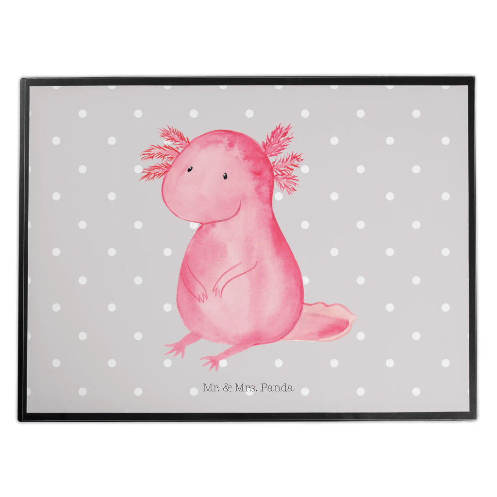 Schreibtischunterlage Axolotl Schreibunterlage, Schreibtischauflage, Bürobedarf, Büroartikel, Schreibwaren, Schreibtisch Unterlagen, Schreibtischunterlage Groß, Axolotl, Molch, Axolot, vergnügt, fröhlich, zufrieden, Lebensstil, Weisheit, Lebensweisheit, Liebe, Freundin