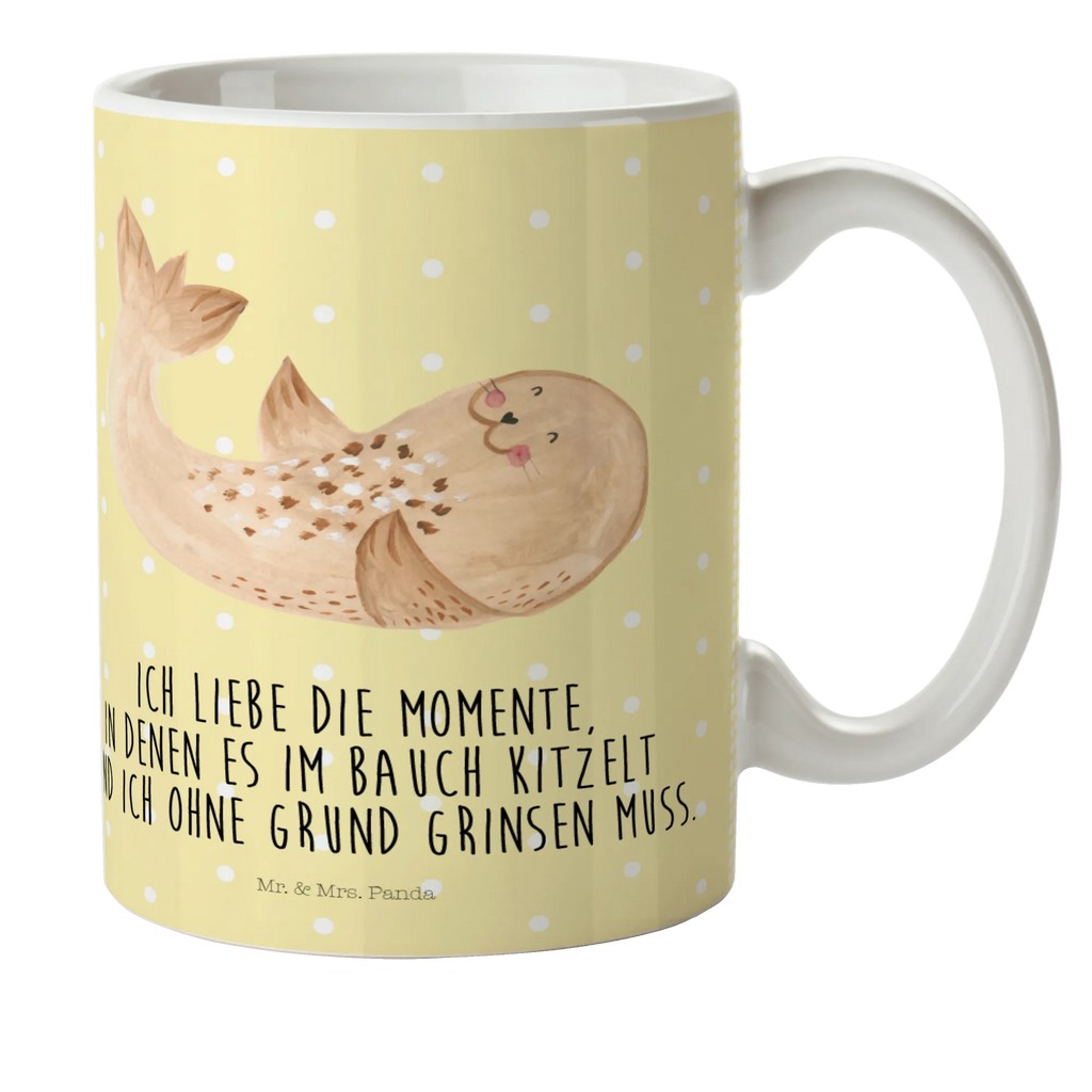 Kindertasse Robbe Liegen Kindertasse, Kinder Tasse, Kunststoff Tasse, Kindergarten Tasse, Trinkbecher, Camping Becher, Kaffeetasse, Kunststoffbecher, Kindergartenbecher, Outdoorgeschirr, Kunststoffgeschirr, Reisebecher, Reisetasse, Kinderbecher, Bruchfeste Tasse, Bruchsichere Tasse, Plastik Tasse, Plastiktasse, Tiermotive, Gute Laune, lustige Sprüche, Tiere, Robbe, Robben, Seehund, Strand, Meerestier, Ostsee, Nordsee, Lachen, Freude