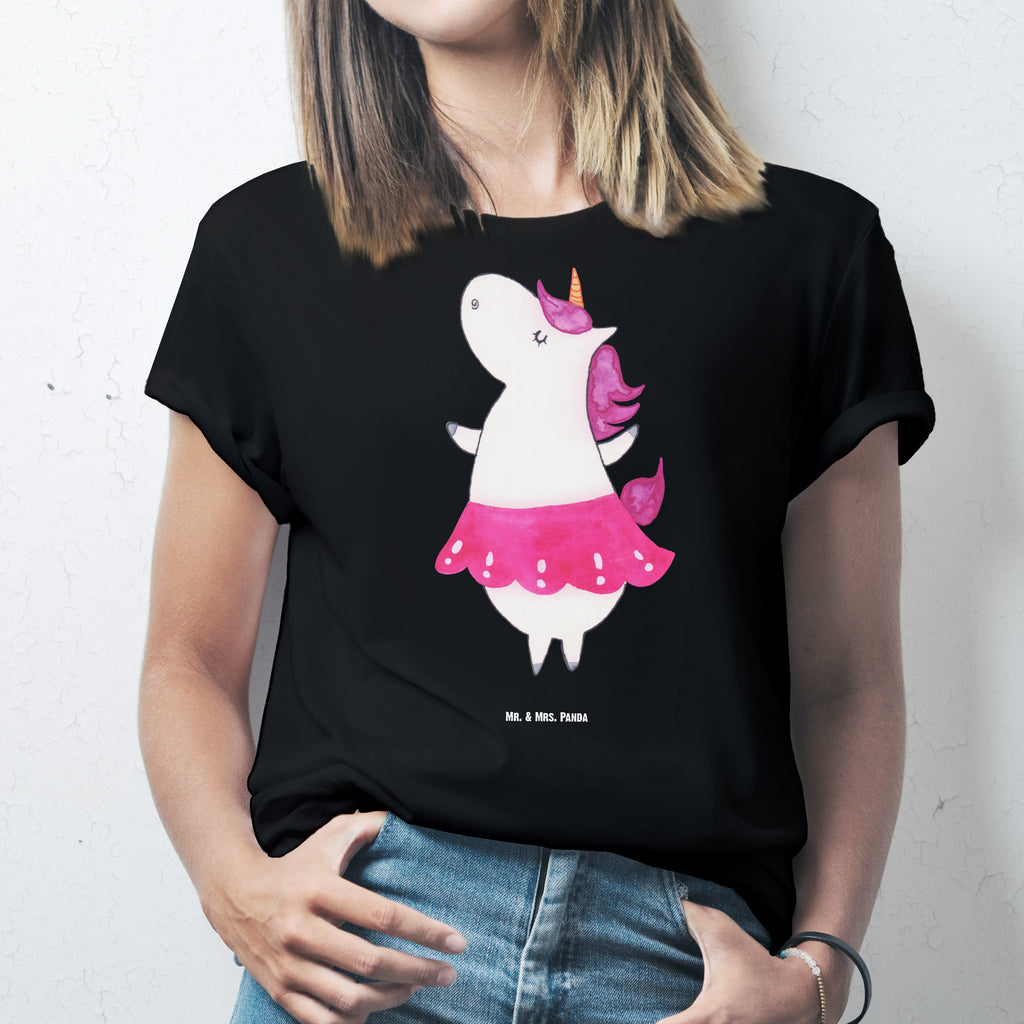 T-Shirt Standard Einhorn Ballerina T-Shirt, Shirt, Tshirt, Lustiges T-Shirt, T-Shirt mit Spruch, Party, Junggesellenabschied, Jubiläum, Geburstag, Herrn, Damen, Männer, Frauen, Schlafshirt, Nachthemd, Sprüche, Einhorn, Einhörner, Einhorn Deko, Pegasus, Unicorn, Tanzen, Ballerina, Wohnung, Spaß, Feiern, Geburtstag, Tänzerin, Lebenslust, Lebensfreude