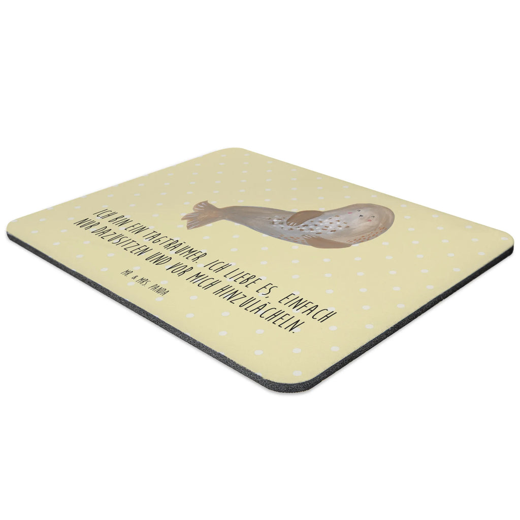 Mauspad Robbe lachend Mousepad, Computer zubehör, Büroausstattung, PC Zubehör, Arbeitszimmer, Mauspad, Einzigartiges Mauspad, Designer Mauspad, Mausunterlage, Mauspad Büro, Tiermotive, Gute Laune, lustige Sprüche, Tiere, Robbe, Robben, Seehund, Strand, Meerestier, Ostsee, Nordsee