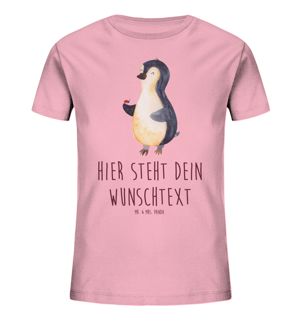 Personalisiertes Kinder T-Shirt Pinguin Marienkäfer Personalisiertes Kinder T-Shirt, Pinguin, Pinguine, Marienkäfer, Liebe, Wunder, Glück, Freude, Lebensfreude