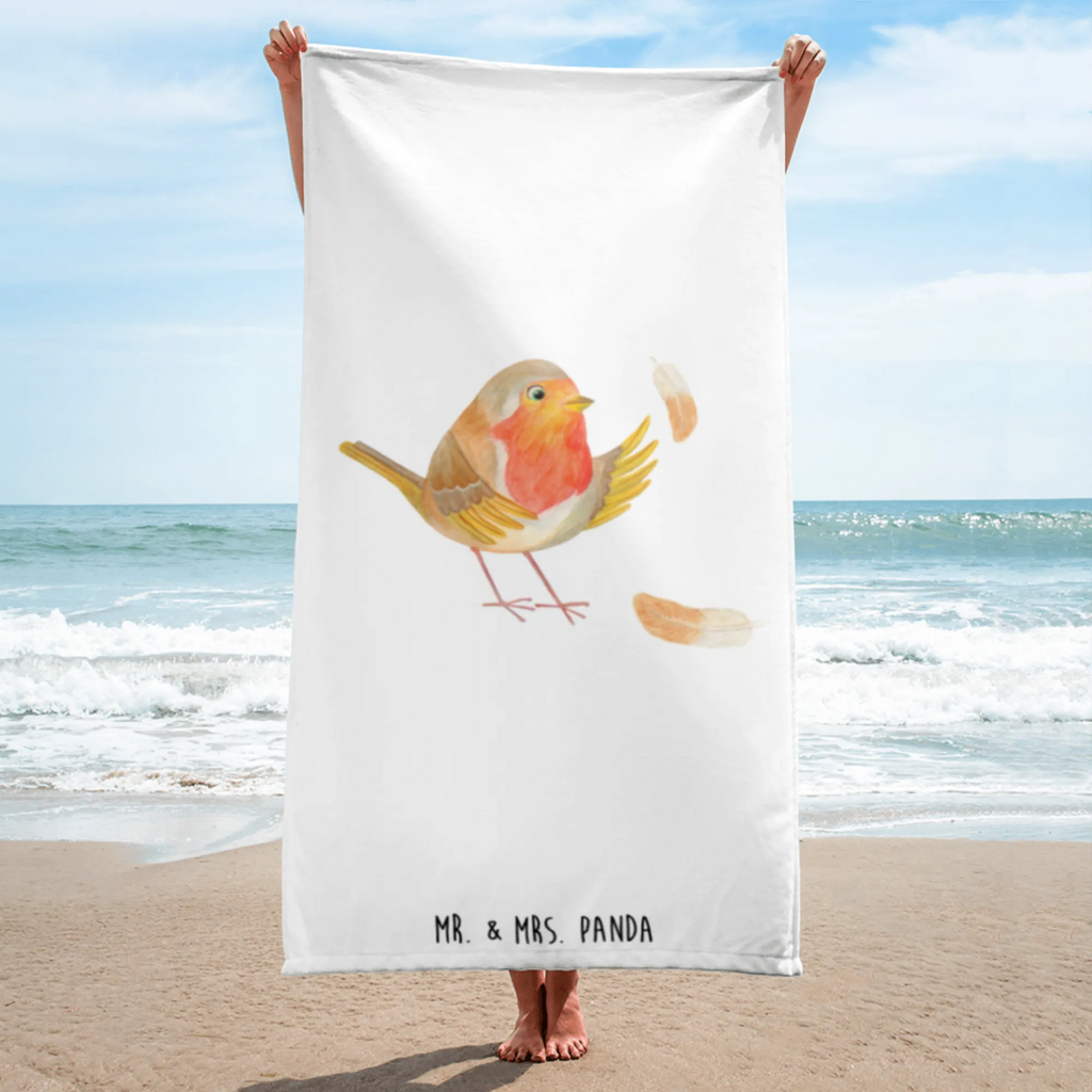 XL Badehandtuch Rotkehlchen Federn Handtuch, Badetuch, Duschtuch, Strandtuch, Saunatuch, Tiermotive, Gute Laune, lustige Sprüche, Tiere, What if i fall, Rotkehlchen, Spruch Motivation, Spruch Mut, Vogel, Motivation Sprüche, Motivationsbilder, fliegen