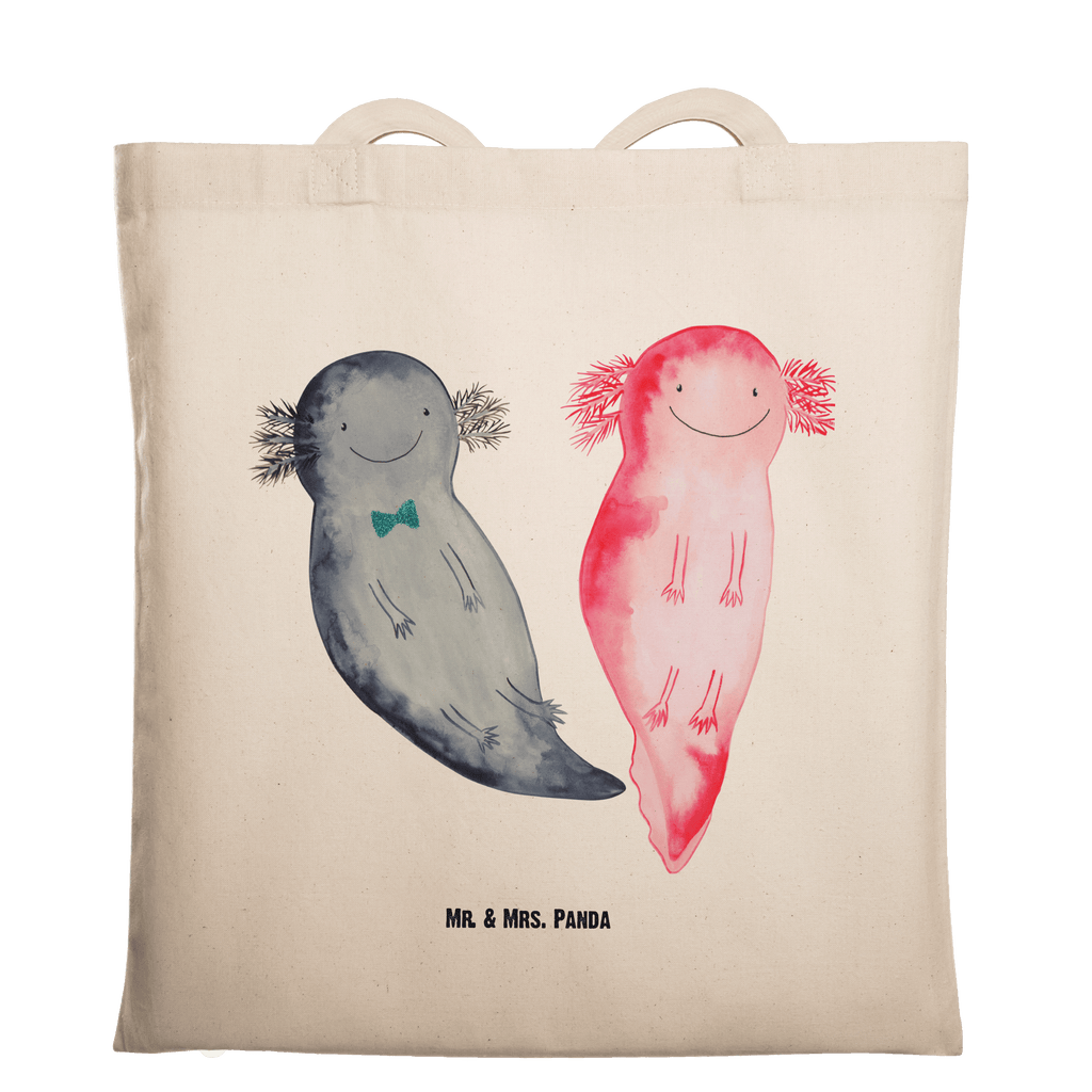 Tragetasche Axolotl Freundin Beuteltasche, Beutel, Einkaufstasche, Jutebeutel, Stoffbeutel, Tasche, Shopper, Umhängetasche, Strandtasche, Schultertasche, Stofftasche, Tragetasche, Badetasche, Jutetasche, Einkaufstüte, Laptoptasche, Axolotl, Molch, Axolot, Schwanzlurch, Lurch, Lurche, Liebe, große Liebe, Liebesbeweis, Freund, Verlobter, Ehemann, Jahrestag, Valentinstag