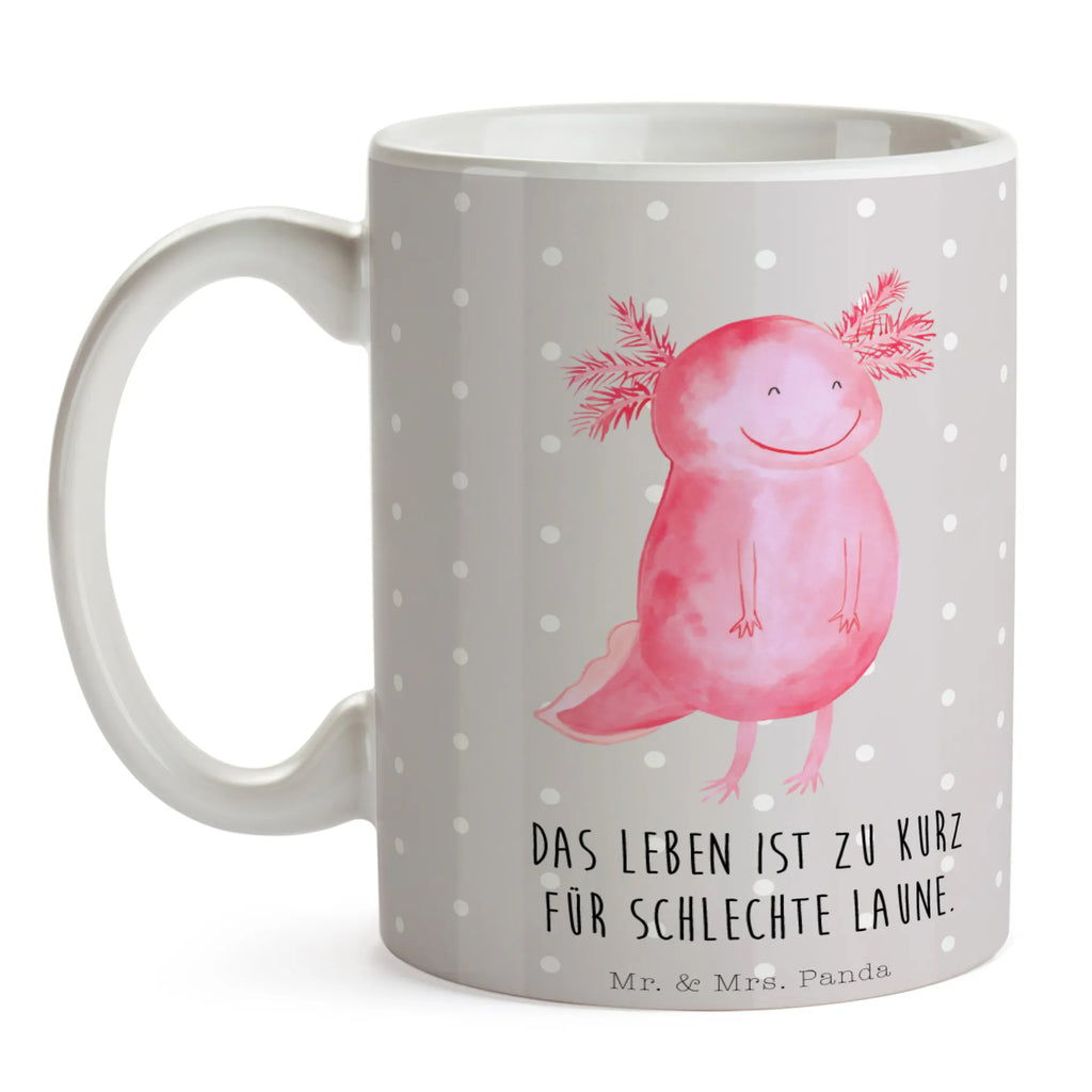 Tasse Axolotl Glücklich Tasse, Kaffeetasse, Teetasse, Becher, Kaffeebecher, Teebecher, Keramiktasse, Porzellantasse, Büro Tasse, Geschenk Tasse, Tasse Sprüche, Tasse Motive, Kaffeetassen, Tasse bedrucken, Designer Tasse, Cappuccino Tassen, Schöne Teetassen, Axolotl, Molch, Axolot, Schwanzlurch, Lurch, Lurche, Motivation, gute Laune