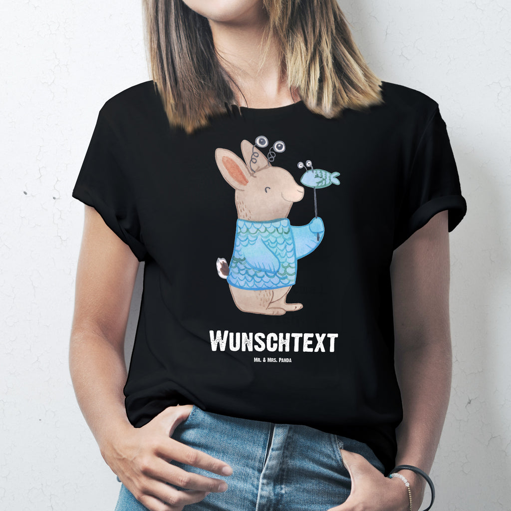 Personalisiertes T-Shirt Fische Astrologie T-Shirt Personalisiert, T-Shirt mit Namen, T-Shirt mit Aufruck, Männer, Frauen, Tierkreiszeichen, Sternzeichen, Horoskop, Astrologie, Aszendent, Fischer, Geburtstagsgeschenk, Geschenkidee zum Geburtstag