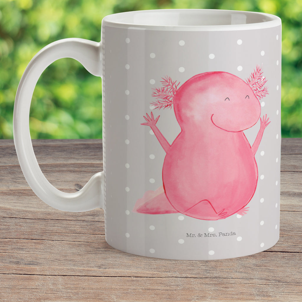 Kindertasse Axolotl Hurra Kindertasse, Kinder Tasse, Kunststoff Tasse, Kindergarten Tasse, Trinkbecher, Camping Becher, Kaffeetasse, Kunststoffbecher, Kindergartenbecher, Outdoorgeschirr, Kunststoffgeschirr, Reisebecher, Reisetasse, Kinderbecher, Bruchfeste Tasse, Bruchsichere Tasse, Plastik Tasse, Plastiktasse, Axolotl, Molch, Axolot, Schwanzlurch, Lurch, Lurche, fröhlich, Spaß, Freude, Motivation, Zufriedenheit