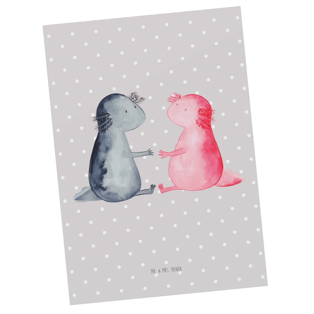 Postkarte Axolotl Liebe Postkarte, Karte, Geschenkkarte, Grußkarte, Einladung, Ansichtskarte, Geburtstagskarte, Einladungskarte, Dankeskarte, Ansichtskarten, Einladung Geburtstag, Einladungskarten Geburtstag, Axolotl, Molch, Axolot, Schwanzlurch, Lurch, Lurche, Liebe, große Liebe, Liebesbeweis, Freund, Verlobter, Ehemann, Jahrestag, Valentinstag