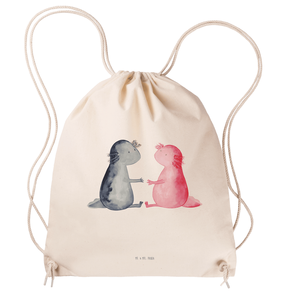 Sportbeutel Axolotl Liebe Sportbeutel, Turnbeutel, Beutel, Sporttasche, Tasche, Stoffbeutel, Sportbeutel Kinder, Gymsack, Beutel Rucksack, Kleine Sporttasche, Sportzubehör, Turnbeutel Baumwolle, Axolotl, Molch, Axolot, Schwanzlurch, Lurch, Lurche, Liebe, große Liebe, Liebesbeweis, Freund, Verlobter, Ehemann, Jahrestag, Valentinstag