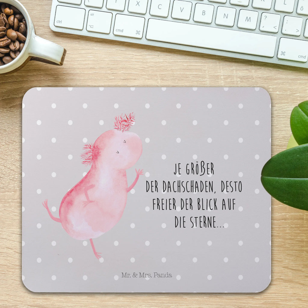 Mauspad Axolotl Tanzen Mousepad, Computer zubehör, Büroausstattung, PC Zubehör, Arbeitszimmer, Mauspad, Einzigartiges Mauspad, Designer Mauspad, Mausunterlage, Mauspad Büro, Axolotl, Molch, Axolot, Schwanzlurch, Lurch, Lurche, Dachschaden, Sterne, verrückt, Freundin, beste Freundin