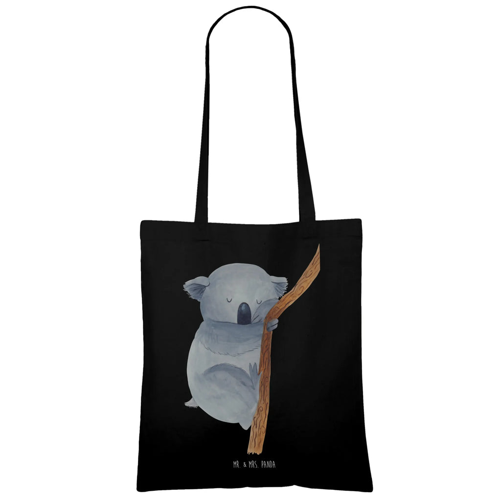 Tragetasche Koalabär Beuteltasche, Beutel, Einkaufstasche, Jutebeutel, Stoffbeutel, Tasche, Shopper, Umhängetasche, Strandtasche, Schultertasche, Stofftasche, Tragetasche, Badetasche, Jutetasche, Einkaufstüte, Laptoptasche, Tiermotive, Gute Laune, lustige Sprüche, Tiere, Koala, träumen, Traum, schlafen, Schlafzimmer, Traumland, Bär, Koalabär