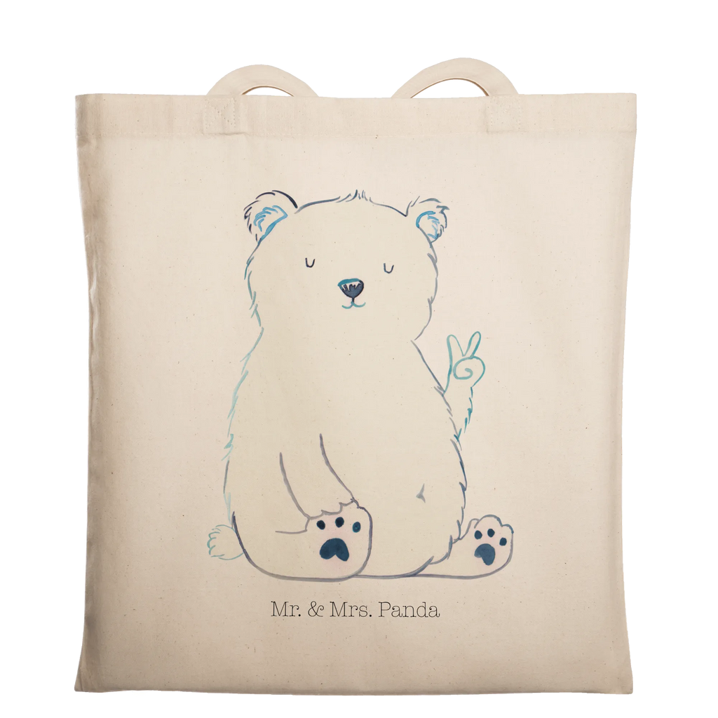 Tragetasche Eisbär Faul Beuteltasche, Beutel, Einkaufstasche, Jutebeutel, Stoffbeutel, Tasche, Shopper, Umhängetasche, Strandtasche, Schultertasche, Stofftasche, Tragetasche, Badetasche, Jutetasche, Einkaufstüte, Laptoptasche, Bär, Teddy, Teddybär, Eisbär, Nordpol, Faul, Entspannen, Relaxen, Büro, Arbeit, Bürojob, Arbeitsplatz, Homeoffice