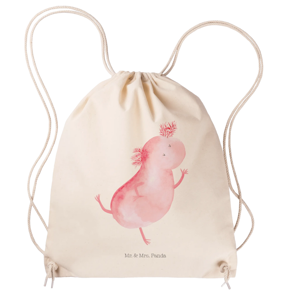 Sportbeutel Axolotl Tanzen Sportbeutel, Turnbeutel, Beutel, Sporttasche, Tasche, Stoffbeutel, Sportbeutel Kinder, Gymsack, Beutel Rucksack, Kleine Sporttasche, Sportzubehör, Turnbeutel Baumwolle, Axolotl, Molch, Axolot, Schwanzlurch, Lurch, Lurche, Dachschaden, Sterne, verrückt, Freundin, beste Freundin