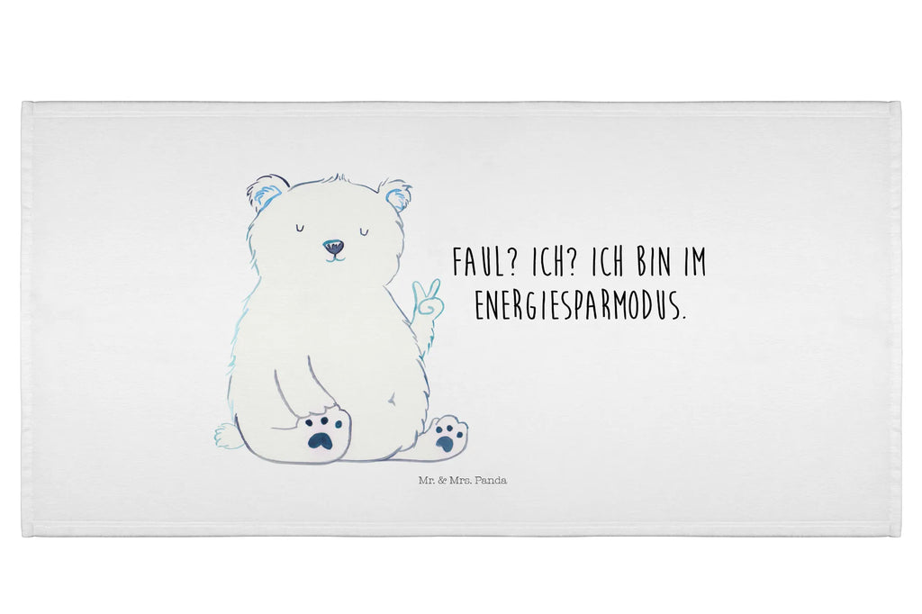 Handtuch Eisbär Faul Handtuch, Badehandtuch, Badezimmer, Handtücher, groß, Kinder, Baby, Bär, Teddy, Teddybär, Eisbär, Nordpol, Faul, Entspannen, Relaxen, Büro, Arbeit, Bürojob, Arbeitsplatz, Homeoffice