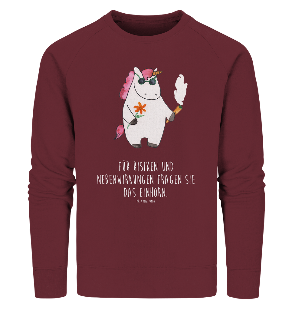 Organic Pullover Einhorn Woodstock Pullover, Pullover Männer, Pullover Frauen, Sweatshirt, Sweatshirt Männer, Sweatshirt Frauen, Unisex, Einhorn, Einhörner, Einhorn Deko, Pegasus, Unicorn, Kiffen, Joint, Zigarette, Alkohol, Party, Spaß. lustig, witzig, Woodstock