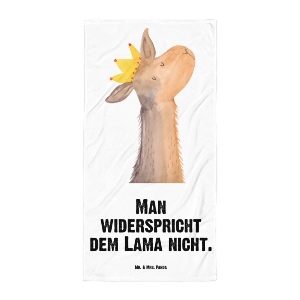 XL Badehandtuch Lamakopf König Handtuch, Badetuch, Duschtuch, Strandtuch, Saunatuch, Lama, Alpaka, Lamas, König, Königin, Freundin, Mama, Papa, Büro Kollege, Kollegin, Chef, Vorgesetzter, Abi, Abitur