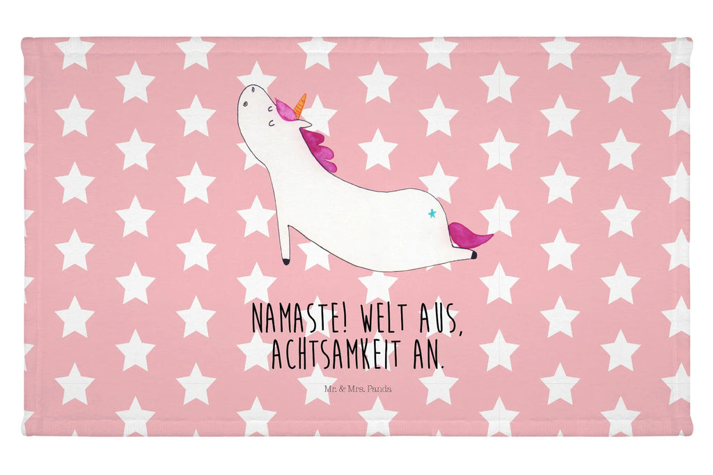 Handtuch Einhorn Yoga Handtuch, Badehandtuch, Badezimmer, Handtücher, groß, Kinder, Baby, Einhorn, Einhörner, Einhorn Deko, Pegasus, Unicorn, Yoga, Namaste, Achtsamkeit, Entspannung, Joga, Yogamatte, Sport, lustig, witzig, süß