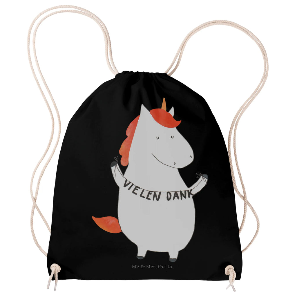 Sportbeutel Einhorn Vielen Dank Sportbeutel, Turnbeutel, Beutel, Sporttasche, Tasche, Stoffbeutel, Sportbeutel Kinder, Gymsack, Beutel Rucksack, Kleine Sporttasche, Sportzubehör, Turnbeutel Baumwolle, Einhorn, Einhörner, Einhorn Deko, Pegasus, Unicorn, Danke, vielen Dank, Dankeschön, Danksagung