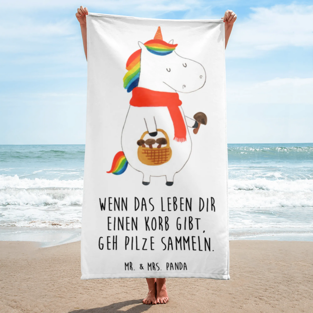 XL Badehandtuch Einhorn Pilz Handtuch, Badetuch, Duschtuch, Strandtuch, Saunatuch, Einhorn, Einhörner, Einhorn Deko, Pegasus, Unicorn, Pilze, Pilzsammler, Motivation, Spruch, Liebeskummer