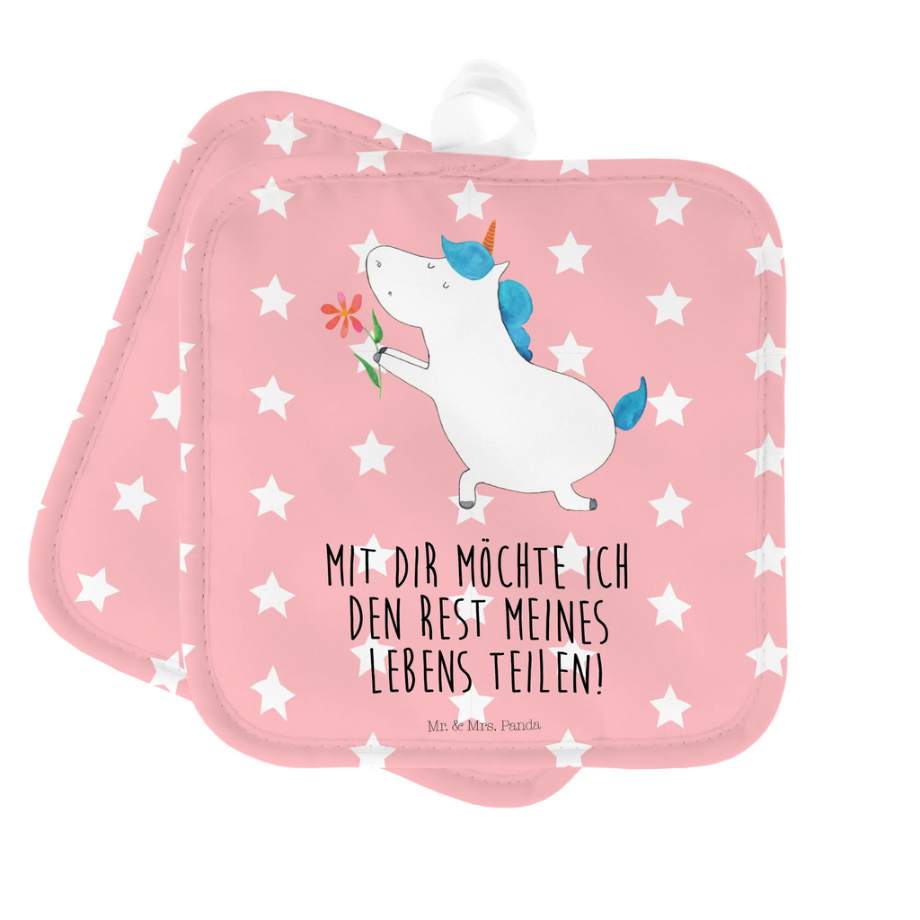 2er Set Topflappen  Einhorn Blume Topflappen, Topfuntersetzer, Ofenhandschuh, Topflappen Set, Topflappen lustig, Topflappen mit Spruch, Ofenhandschuhe, Topfhandschuhe, Topfhandschuh, Topflappenset, Topflappen 2er Set, Schöne Topflappen, Einhorn, Einhörner, Einhorn Deko, Pegasus, Unicorn, Liebe, Liebesbeweis, Antrag, Heiratsantrag, Verlobung, Ehepaar, Pärchen, Partner, Freund, Freundin, Ehe, heiraten