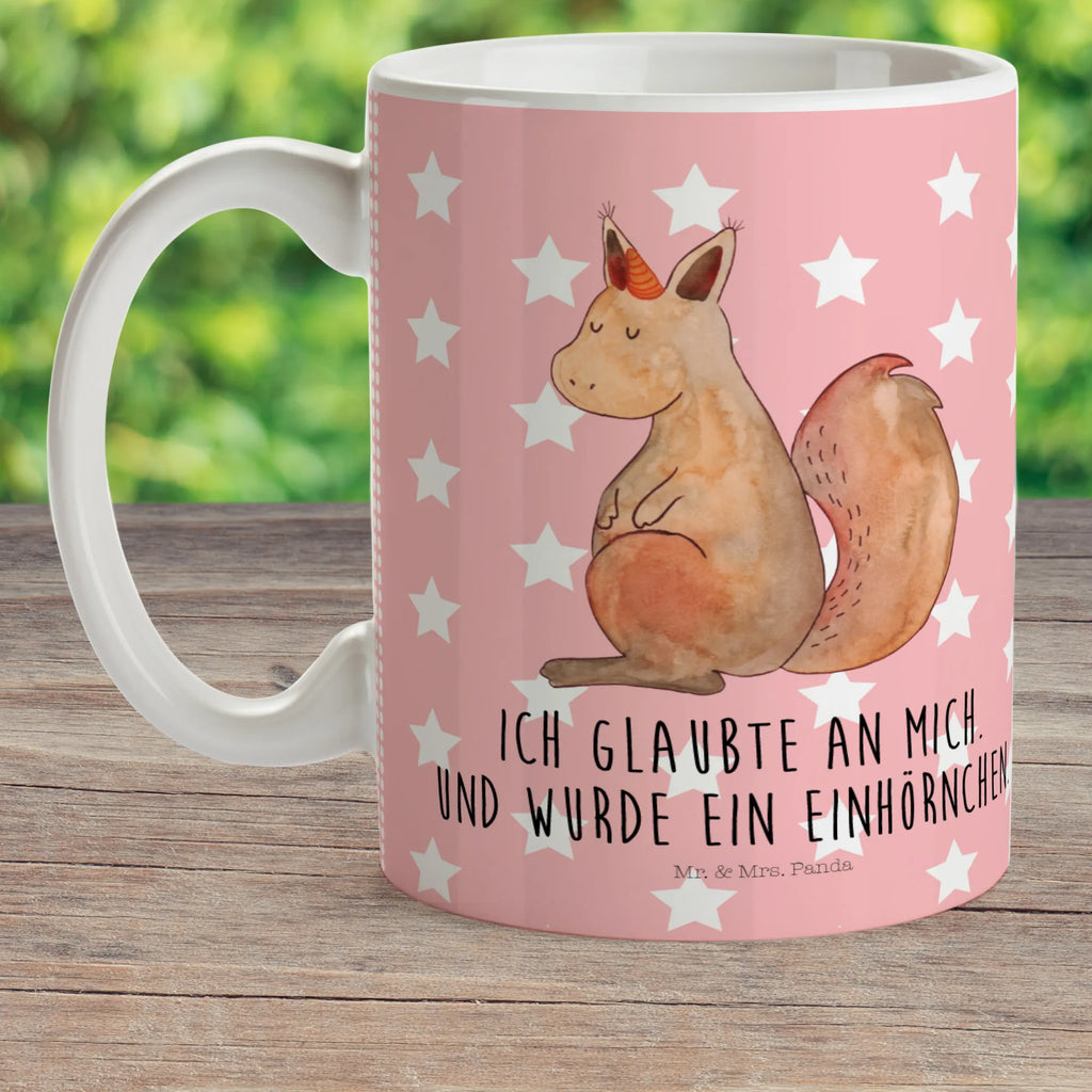 Kindertasse Einhörnchen Glaube Kindertasse, Kinder Tasse, Kunststoff Tasse, Kindergarten Tasse, Trinkbecher, Camping Becher, Kaffeetasse, Kunststoffbecher, Kindergartenbecher, Outdoorgeschirr, Kunststoffgeschirr, Reisebecher, Reisetasse, Kinderbecher, Bruchfeste Tasse, Bruchsichere Tasse, Plastik Tasse, Plastiktasse, Einhorn, Einhörner, Einhorn Deko, Unicorn, Einhörnchen, Eichhörnchen, Eichhorn