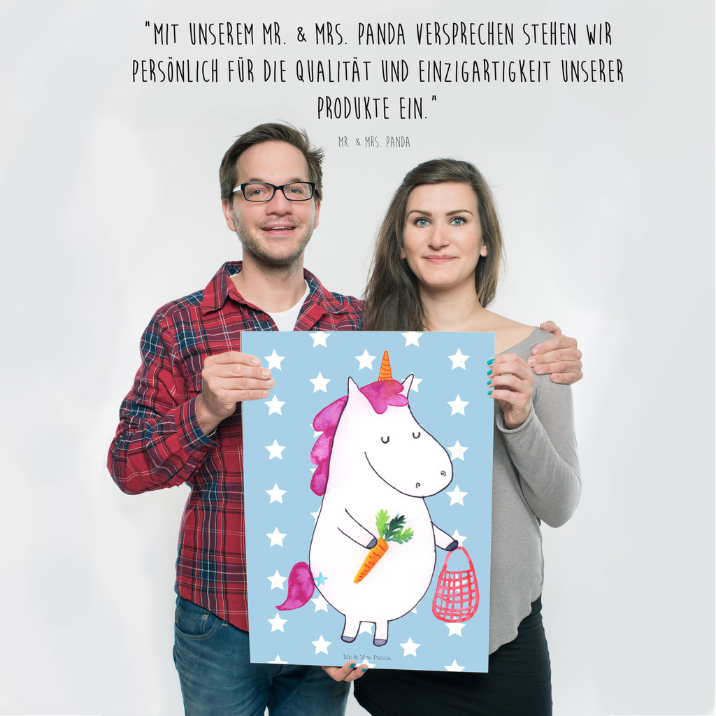 Poster Einhorn Vegan Poster, Wandposter, Bild, Wanddeko, Küchenposter, Kinderposter, Wanddeko Bild, Raumdekoration, Wanddekoration, Handgemaltes Poster, Mr. & Mrs. Panda Poster, Designposter, Kunstdruck, Posterdruck, Einhorn, Einhörner, Einhorn Deko, Pegasus, Unicorn, vegan, Gesund leben, Vegetariar, Rohkost, Gesund essen, Veganismus, Veganer