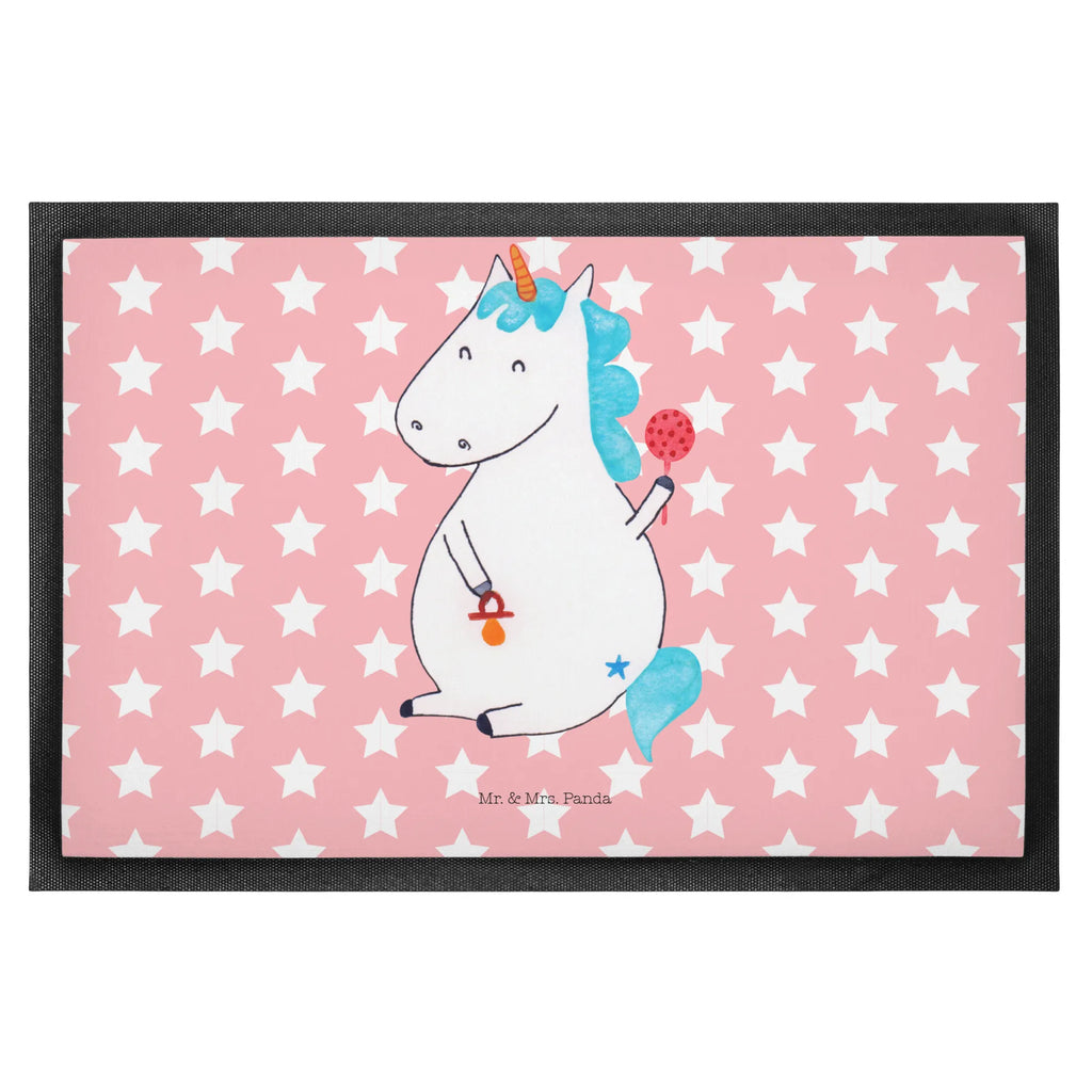 Fußmatte Einhorn Baby Türvorleger, Schmutzmatte, Fußabtreter, Matte, Schmutzfänger, Fußabstreifer, Schmutzfangmatte, Türmatte, Motivfußmatte, Haustürmatte, Vorleger, Fussmatten, Fußmatten, Gummimatte, Fußmatte außen, Fußmatte innen, Fussmatten online, Gummi Matte, Sauberlaufmatte, Fußmatte waschbar, Fußmatte outdoor, Schmutzfangmatte waschbar, Eingangsteppich, Fußabstreifer außen, Fußabtreter außen, Schmutzfangteppich, Fußmatte außen wetterfest, Einhorn, Einhörner, Einhorn Deko, Pegasus, Unicorn, Mutter, Geburt, Geburtstag, erstes Kind, Baby, Babyglück, Nachwuchs, Eltern, Party, Kind, Schnuller