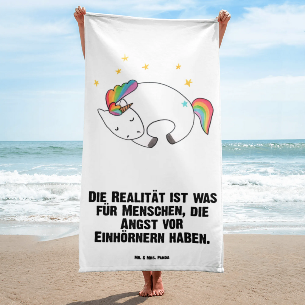 XL Badehandtuch Einhorn Nacht Handtuch, Badetuch, Duschtuch, Strandtuch, Saunatuch, Einhorn, Einhörner, Einhorn Deko, Pegasus, Unicorn, Träume, Traum, unicorn, Realität, Menschen, Geschenk, Ruhe, Freundin