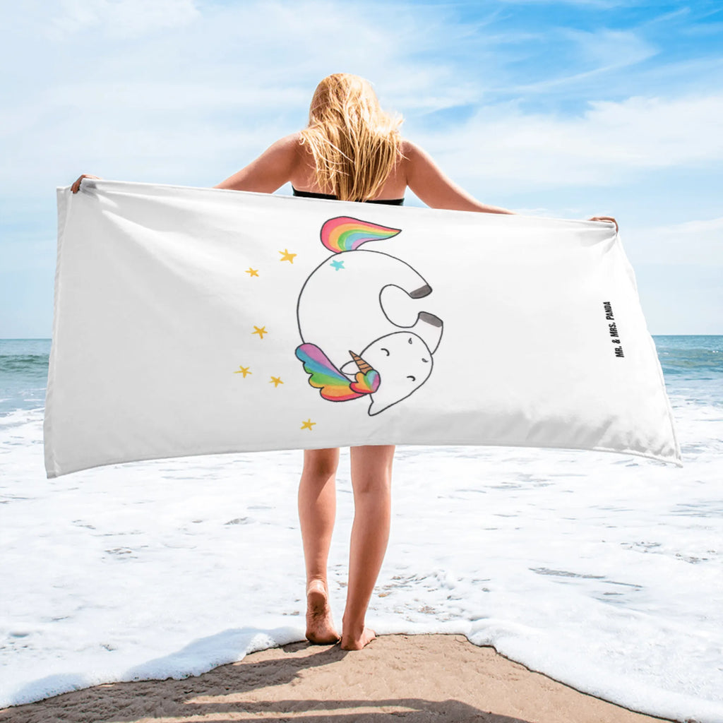 XL Badehandtuch Einhorn Nacht Handtuch, Badetuch, Duschtuch, Strandtuch, Saunatuch, Einhorn, Einhörner, Einhorn Deko, Pegasus, Unicorn, Träume, Traum, unicorn, Realität, Menschen, Geschenk, Ruhe, Freundin