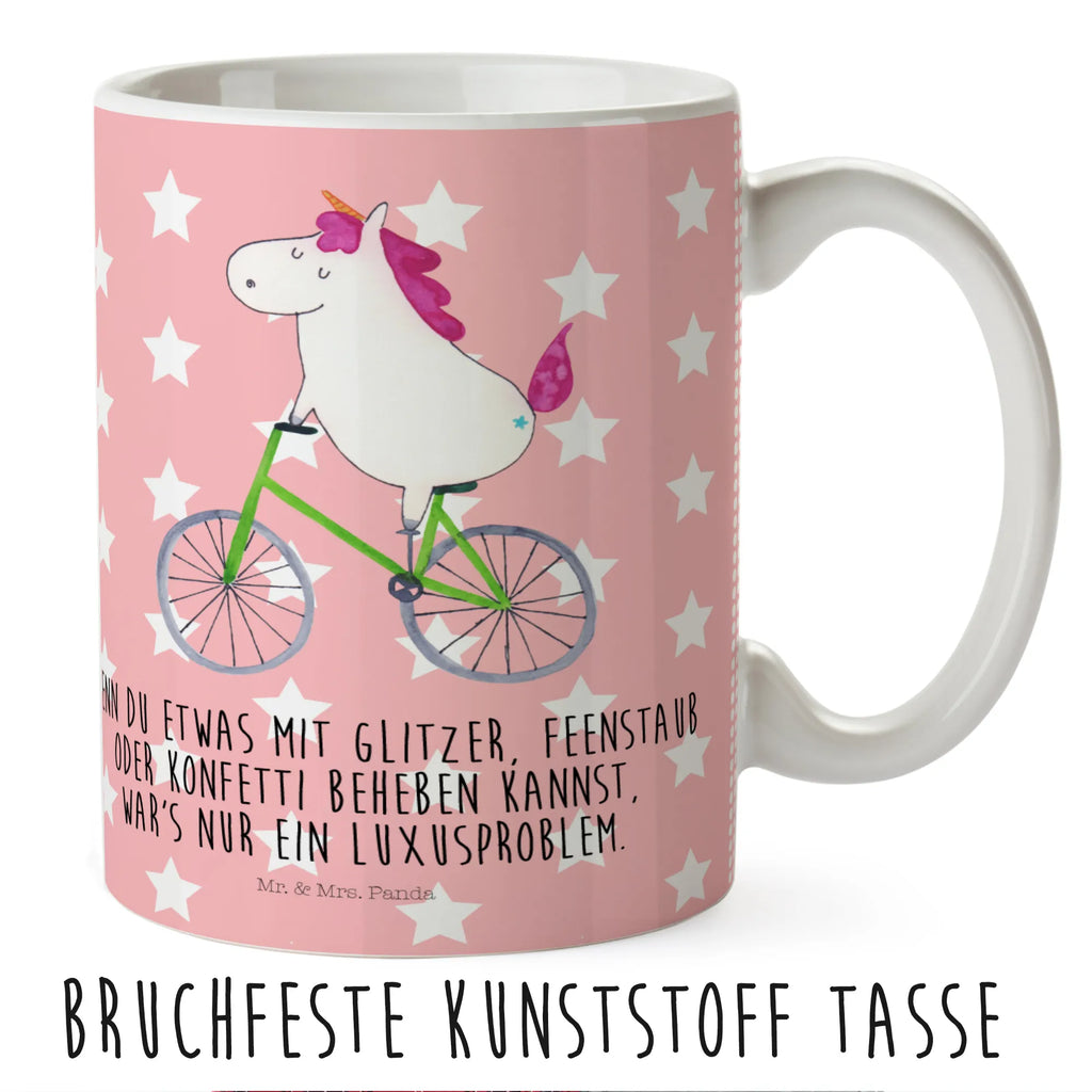 Kindertasse Einhorn Radfahrer Kindertasse, Kinder Tasse, Kunststoff Tasse, Kindergarten Tasse, Trinkbecher, Camping Becher, Kaffeetasse, Kunststoffbecher, Kindergartenbecher, Outdoorgeschirr, Kunststoffgeschirr, Reisebecher, Reisetasse, Kinderbecher, Bruchfeste Tasse, Bruchsichere Tasse, Plastik Tasse, Plastiktasse, Einhorn, Einhörner, Einhorn Deko, Unicorn, Radfahren, Radfahrer, Rad, Bike, Feenstaub, Konfetti, Luxusproblem, Kummer, Liebeskummer