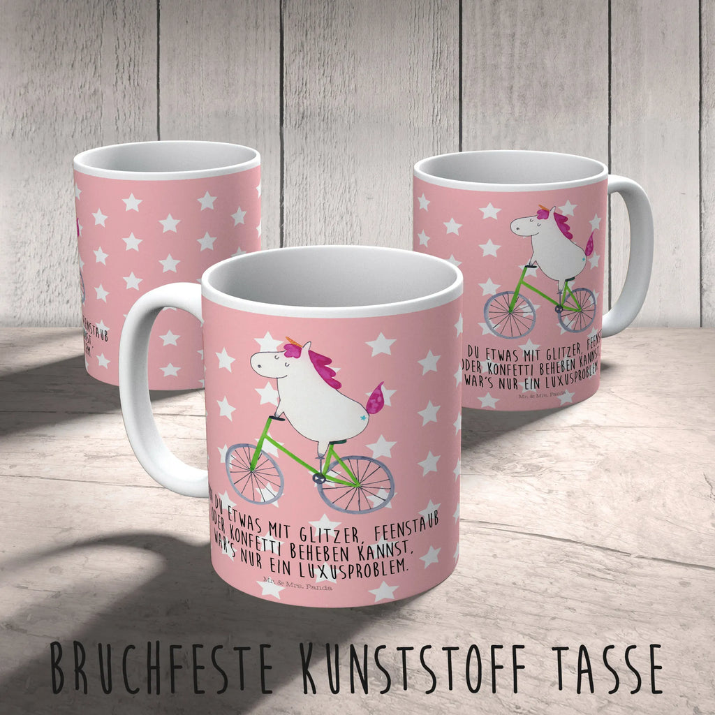 Kindertasse Einhorn Radfahrer Kindertasse, Kinder Tasse, Kunststoff Tasse, Kindergarten Tasse, Trinkbecher, Camping Becher, Kaffeetasse, Kunststoffbecher, Kindergartenbecher, Outdoorgeschirr, Kunststoffgeschirr, Reisebecher, Reisetasse, Kinderbecher, Bruchfeste Tasse, Bruchsichere Tasse, Plastik Tasse, Plastiktasse, Einhorn, Einhörner, Einhorn Deko, Pegasus, Unicorn, Radfahren, Radfahrer, Rad, Bike, Feenstaub, Konfetti, Luxusproblem, Kummer, Liebeskummer