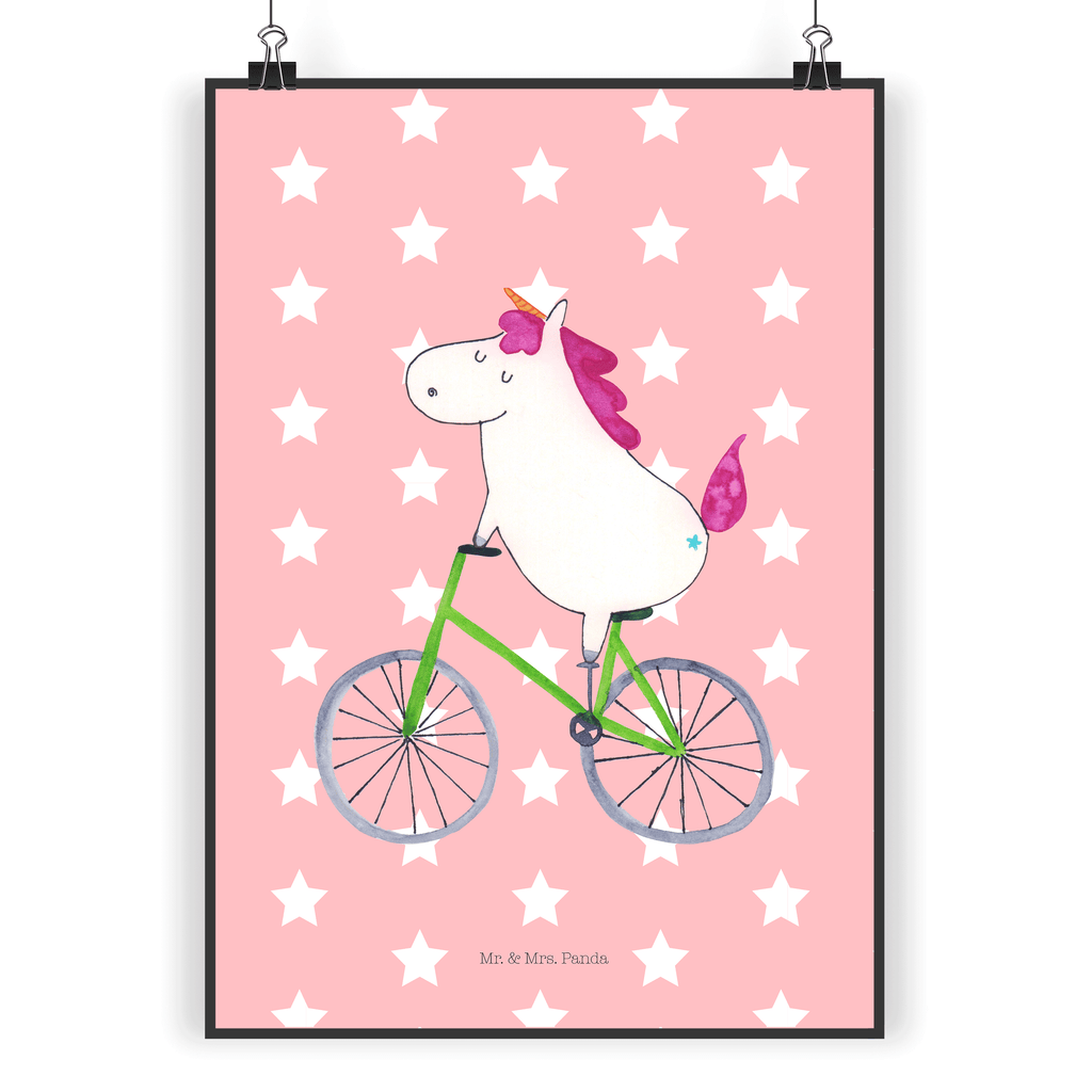 Poster Einhorn Radfahrer Poster, Wandposter, Bild, Wanddeko, Küchenposter, Kinderposter, Wanddeko Bild, Raumdekoration, Wanddekoration, Handgemaltes Poster, Mr. & Mrs. Panda Poster, Designposter, Kunstdruck, Posterdruck, Einhorn, Einhörner, Einhorn Deko, Pegasus, Unicorn, Radfahren, Radfahrer, Rad, Bike, Feenstaub, Konfetti, Luxusproblem, Kummer, Liebeskummer