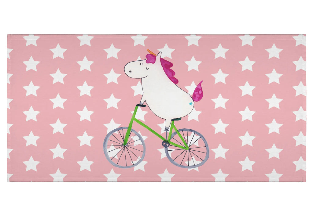 Handtuch Einhorn Radfahrer Handtuch, Badehandtuch, Badezimmer, Handtücher, groß, Kinder, Baby, Einhorn, Einhörner, Einhorn Deko, Pegasus, Unicorn, Radfahren, Radfahrer, Rad, Bike, Feenstaub, Konfetti, Luxusproblem, Kummer, Liebeskummer