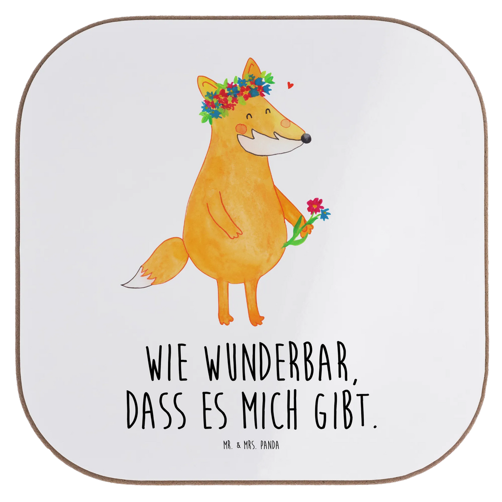 Quadratische Untersetzer Fuchs Blumenliebe Untersetzer, Bierdeckel, Glasuntersetzer, Untersetzer Gläser, Getränkeuntersetzer, Untersetzer aus Holz, Untersetzer für Gläser, Korkuntersetzer, Untersetzer Holz, Holzuntersetzer, Tassen Untersetzer, Untersetzer Design, Fuchs, Füchse, Fox, Liebe, Freundin, Fuchsmädchen, Blumenmädchen, Freundinnen, Liebesbeweis, Blume, Blumen, Motivation, Freude, ich, mich, Selbstliebe