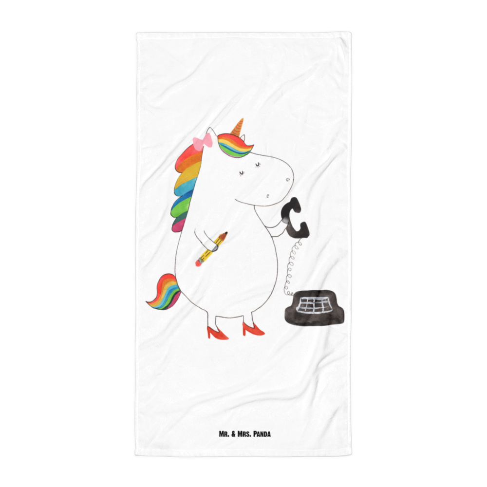 XL Badehandtuch Einhorn Sekretärin Handtuch, Badetuch, Duschtuch, Strandtuch, Saunatuch, Einhorn, Einhörner, Einhorn Deko, Pegasus, Unicorn, Sekretärin, Büro, Rechtsanwältin, Rechtsanwaltsgehilfin, Steuerbüro, Steuerkanzlei, Bürokraft, Bürohilfe