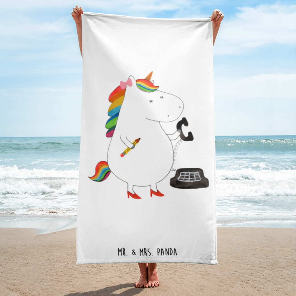 XL Badehandtuch Einhorn Sekretärin Handtuch, Badetuch, Duschtuch, Strandtuch, Saunatuch, Einhorn, Einhörner, Einhorn Deko, Pegasus, Unicorn, Sekretärin, Büro, Rechtsanwältin, Rechtsanwaltsgehilfin, Steuerbüro, Steuerkanzlei, Bürokraft, Bürohilfe