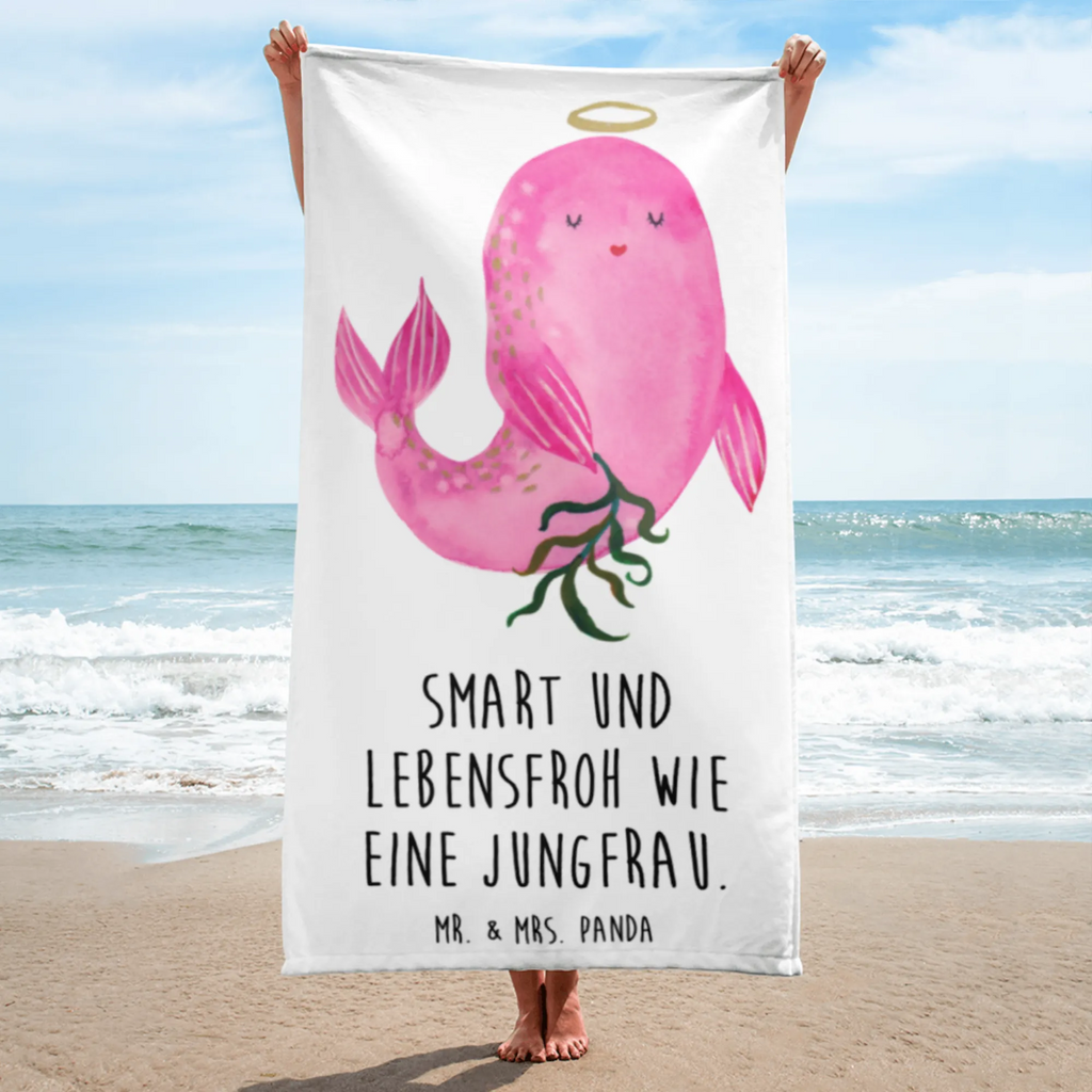 XL Badehandtuch Sternzeichen Jungfrau Handtuch, Badetuch, Duschtuch, Strandtuch, Saunatuch, Tierkreiszeichen, Sternzeichen, Horoskop, Astrologie, Aszendent, Jungfrau, Jungfer, Geschenk, Jungfrau Sternzeichen, Geschenk September, Geschenk August, Geburtstag September, Geburtstag August, Meerjungfrau