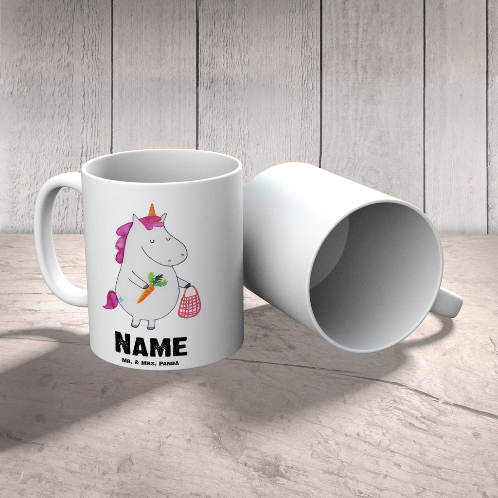 Personalisierte Tasse Einhorn Gemüse Personalisierte Tasse, Namenstasse, Wunschname, Personalisiert, Tasse, Namen, Drucken, Tasse mit Namen, Einhorn, Einhörner, Einhorn Deko, Pegasus, Unicorn, Biomarkt, Gemüse, Wochenmarkt