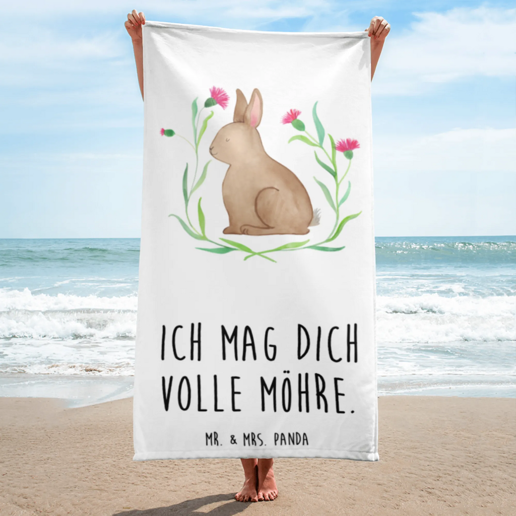 XL Badehandtuch Hase sitzend Handtuch, Badetuch, Duschtuch, Strandtuch, Saunatuch, Ostern, Osterhase, Ostergeschenke, Osternest, Osterdeko, Geschenke zu Ostern, Ostern Geschenk, Ostergeschenke Kinder, Ostern Kinder, Frohe Ostern, Ostergrüße, Osterblume, Liebe, Grüße, Hase, Kaninchen